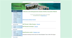 Desktop Screenshot of nottsaaa.org